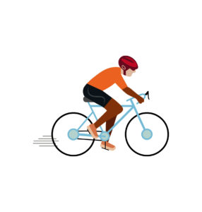 Motor Sport Cycle Vector