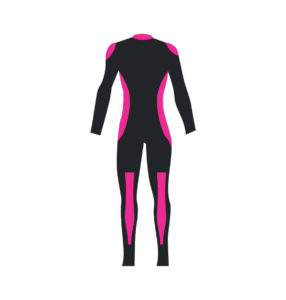 Pink Scuba Diving Wet Suit Vector