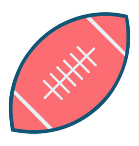 Rugby Royalty Ball Vector Design