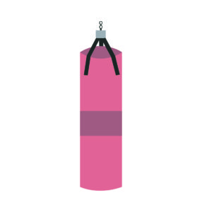 Simple Punching Bag Vector