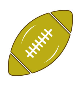 Simple Rugby Ball American