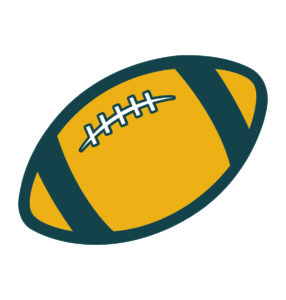 Stylish Rugby Vector