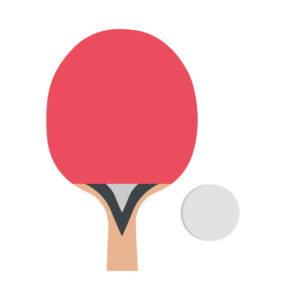 Table Tennis Ball Vector
