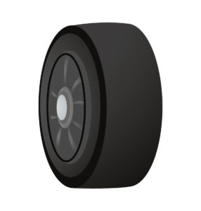 Truck Wheel Vector