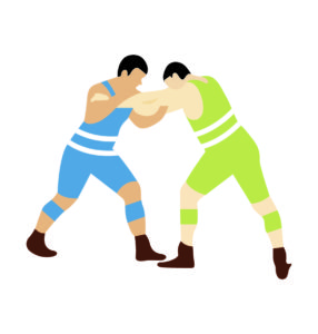 Wrestling Vector