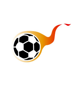 fire football vector