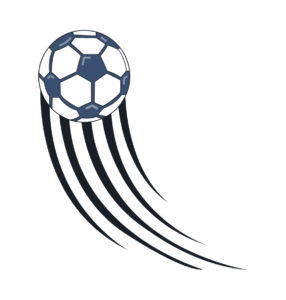 flying football cartoon