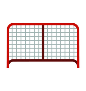 ice hockey goal vector