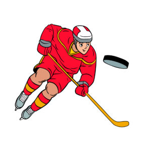 ice hockey player