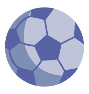 purple football vector