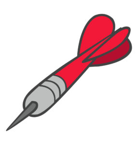 red color Dart