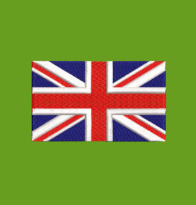 BRITISH FLAG EMBROIDERY DESIGN | COUNTRY FLAG EMBROIDERY DESIGN | BRITIAN PATCH EMBROIDERY DESIGN | MACHINE EMBROIDERY FILE