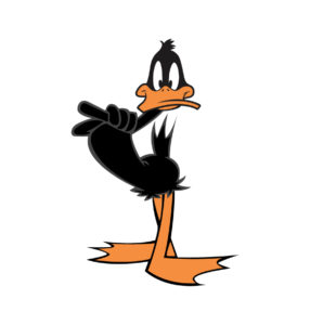 Daffy_Duck cartoon vector