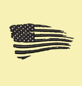 FLAG HAT EMBROIDERY DESIGN | USA HAT FLAG EMBROIDERY DESIGN | DISTRESSED FLAG EMBROIDERY DESIGN | MACHINE EMBROIDERY FILE