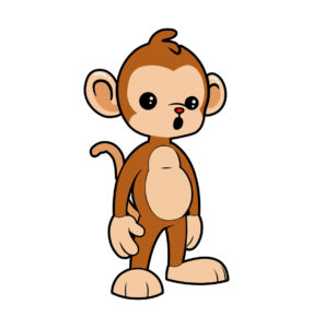 Monkey cartoon