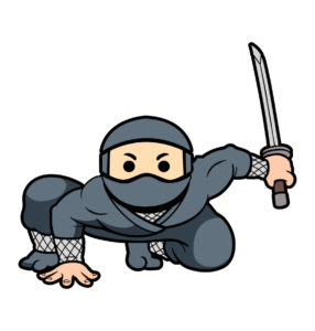 Ninja cartoon