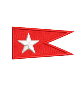 STARLINE FLAG EMBROIDERY DESIGN | STAR FLAG EMBROIDERY DESIGN | 2 CORNERS FLAG EMBROIDERY DESIGN | MACHINE EMBROIDERY FILE