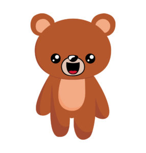 Teddy bear cartoon