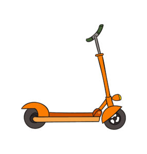 Electric Motor Bike Vectors