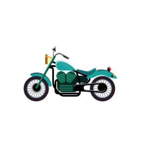 MotorCycle Vector Art