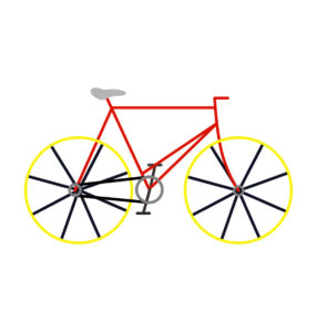 Premium Stylish BiCycle Vector