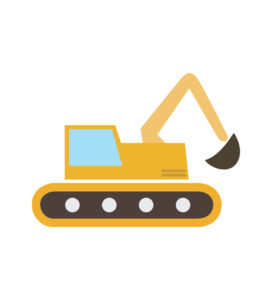 Royalty Excavator Vectors