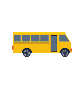 Stylish Bus Vector