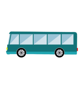 Stylish Bus Vector Design