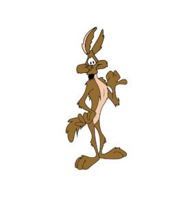 Wile E. Coyote cartoon