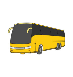 Yellow Bus Vector