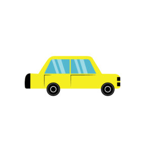 Yellow Cab Vector