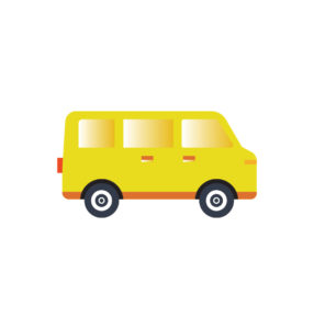 Yellow Car Vector