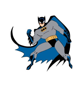 batman cartoon vector