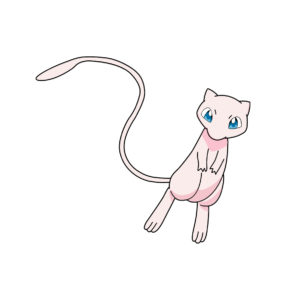 cute mew cartoon
