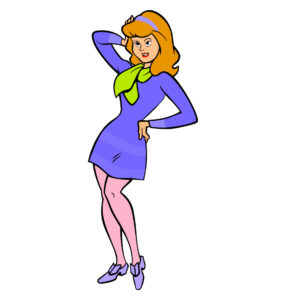 daphne cartoon vector