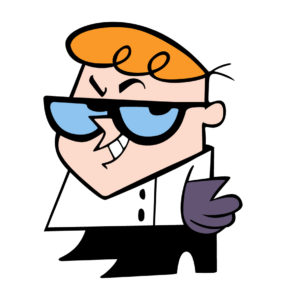 dexter cartoon vector