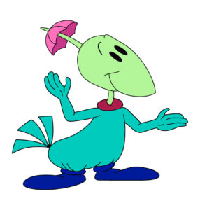 gogo dodo cartoon vector