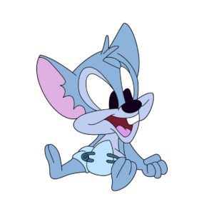 li'l sneezer cartoon vector