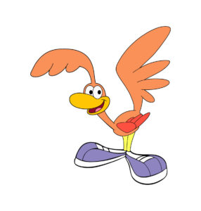 little beeper cartoon vector