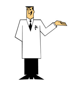 professor utonium cartoon