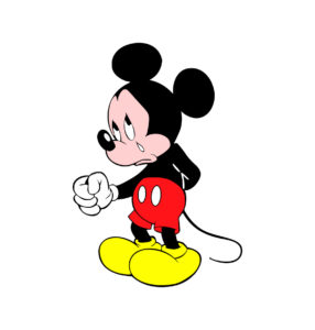sad mickey mouse cartoon