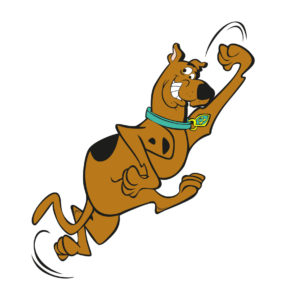 scooby doo running cartoon