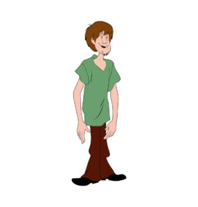 shaggy cartoon vector