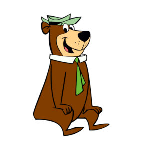 yogi cartoon vector