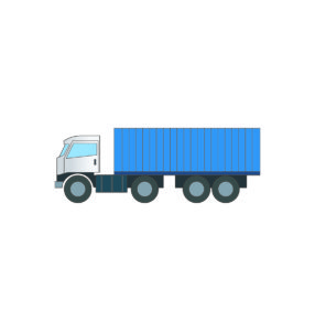 Cargo Truck Vector