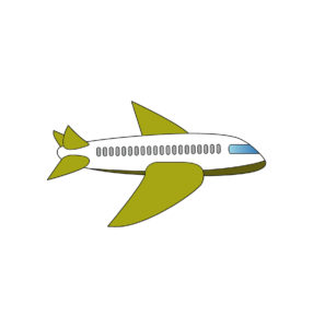 Creative Airplane Vector