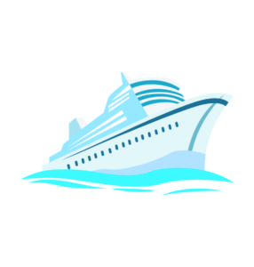 Cruise Ship Vector