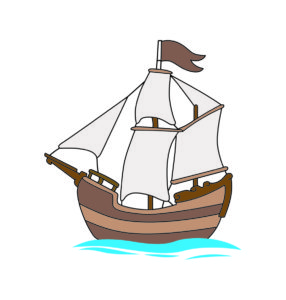 Cruise Ship Vector Design