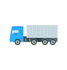 Delivery Truck Vector Design