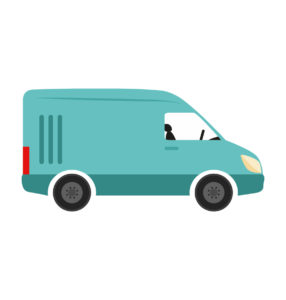 Delivery Van Vectors